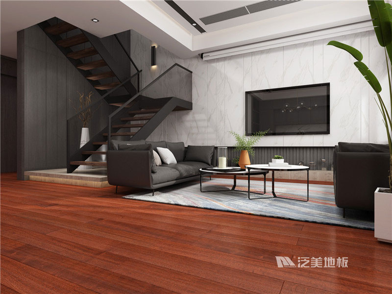 實木地暖地板-孿葉蘇木-J5