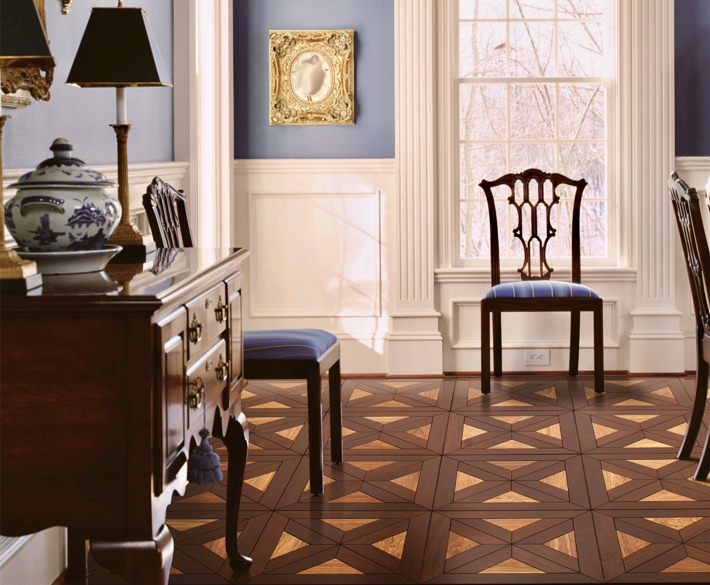 實木拼花地板-A006A-SAG-60060018D